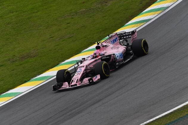 Esteban Ocon (FRA 31), Sahara Force India F1 Team, Grosser Preis von Brasilien 2017, 3tes freies Training, Motorsport, Formel 1, 11.11.2017, Interlagos Copyright: xAndre Eibner-Pressefotox EP_JAE