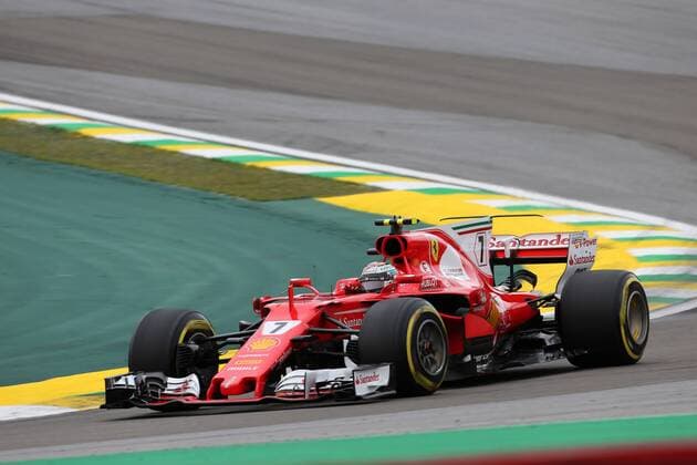 11.11.2017 - Qualifying, Kimi Raikkonen (FIN) Scuderia Ferrari SF70H Brazilian Grand Prix, Sao Paulo, Interlagos 9 - 12 November 2017 11.11.2017 - Qualifying, Kimi Raikkonen (FIN) Scuderia Ferrari SF70H 