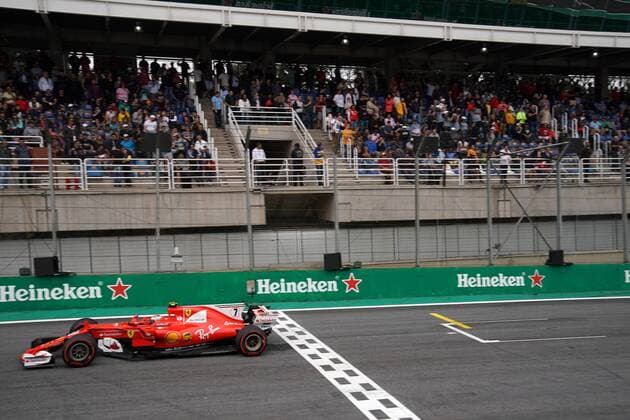 11.11.2017 - Qualifying, Kimi Raikkonen (FIN) Scuderia Ferrari SF70H Brazilian Grand Prix, Sao Paulo, Interlagos 9 - 12 November 2017 11.11.2017 - Qualifying, Kimi Raikkonen (FIN) Scuderia Ferrari SF70H 