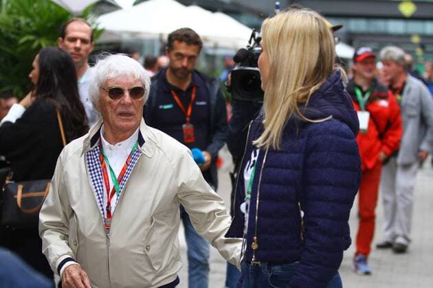 11.11.2017 - Qualifying, Bernie Ecclestone (GBR) and his daughter Petra Ecclestone Brazilian Grand Prix, Sao Paulo, Interlagos 9 - 12 November 2017 11.11.2017 - Qualifying, Bernie Ecclestone (GBR) and his daughter Petra Ecclestone 