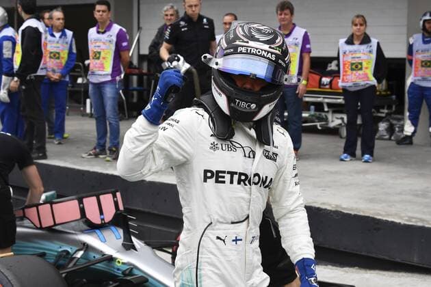 Jornada de clasificación del Gran Premio de Brasil en el circuito de Interlagos. En la imagen, Valtteri Bottas.Grand Prix of Brazil qualifying round at Interlagos circuit. In this picture, Valtteri Bottas.  RV RACING PRESS