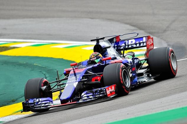 Brendon Hartley; Scuderia Toro Rosso, formula 1 GP, Brasilien in Sao Paulo Interlagos, 12.11.2017 Photo:mspb Duda Bairros Brendon Hartley; formula 1 GP, Brasilien