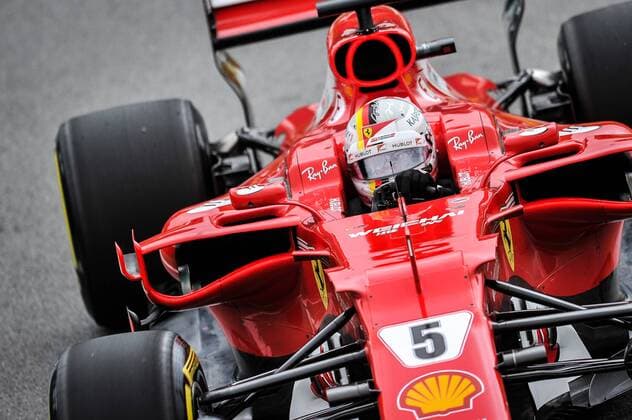 Sebastian Vettel, Scuderia Ferrari, formula 1 GP, Brasilien in Sao Paulo Interlagos, 12.11.2017 Photo:mspb Duda Bairros Sebastian Vettel, formula 1 GP, Brasilien