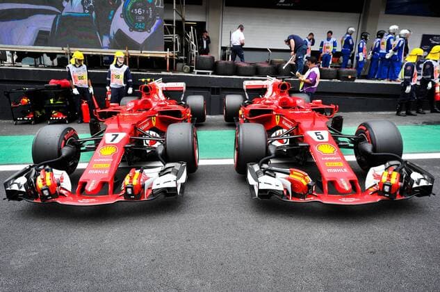 Scuderia Ferrari, formula 1 GP, Brasilien in Sao Paulo Interlagos, 12.11.2017 Photo:mspb Duda Bairros Ferrari, formula 1 GP, Brasilien