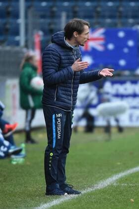 Fussball, Frauen, 1. Bundesliga, Saison 2017 18, 8. Spieltag, 1. FFC Turbine Potsdam - FC Bayern München, Cheftrainer Matthias Rudolph (1. FFC Turbine Potsdam), 12.11.17, Copyright: xMichaelxHundtx xMatthiasxKochx
