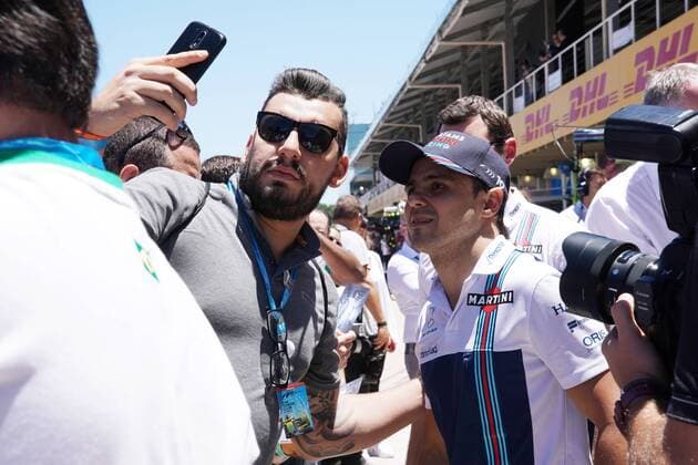 12.11.2017 - Felipe Massa (BRA) Williams FW40 Brazilian Grand Prix, Sao Paulo, Interlagos 9 - 12 November 2017 12.11.2017 - Felipe Massa (BRA) Williams FW40 