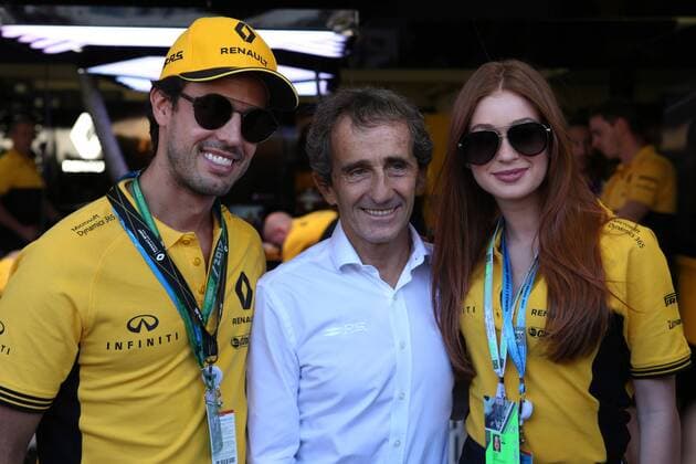 12.11.2017 - Marina Ruy Barbosa (BRA) Actress with his husband Alexandre Andre Negrao (BRA) and Alain Prost (FRA) Renault F1 Team Special Advisor Brazilian Grand Prix, Sao Paulo, Interlagos 9 - 12 November 2017 12.11.2017 - Marina Ruy Barbosa (BRA) Actress with his husband Alexandre Andre Negrao (BRA) and Alain Prost (FRA) Renault Sport F1 Team Special Advisor 