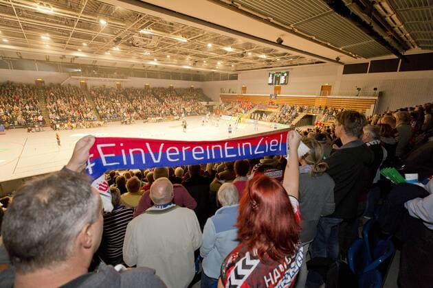 Handball Handball 3.Liga Nord 2017 2018 - Handball Sportverein Hamburg vs. DHK Flensborg Ein Verein ein Ziel, Fans, Sporthalle Hamburg Hamburg