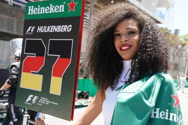 12.11.2017 - Race, Grid Girl Brazilian Grand Prix, Sao Paulo, Interlagos 9 - 12 November 2017 12.11.2017 - Race, Grid Girl 