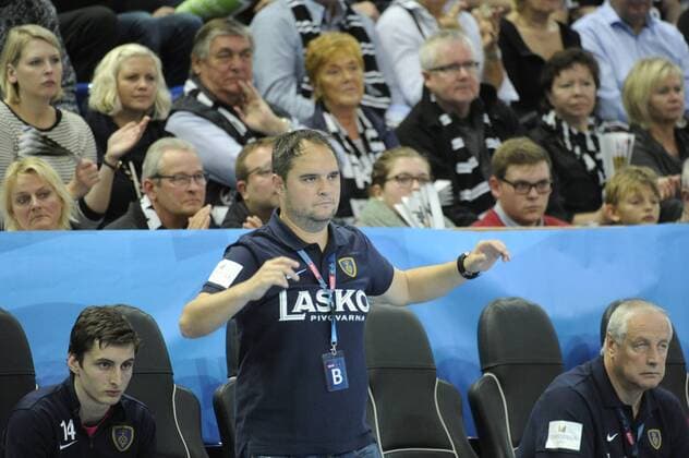 Celje-Trainer Branko Tamse. THW Kiel vs RK Celje, Handball, EHF-Champions-League, Gruppenphase, 12.11.17 Kiel Schleswig-Holstein Germany Sparkassen-Arena Copyright: xAgentur54Gradx xJoergxLuehnx