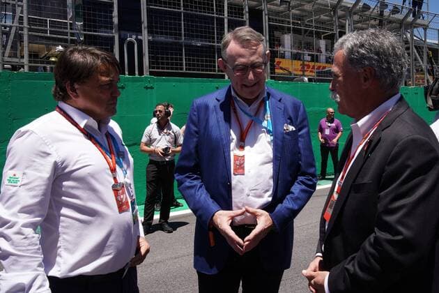 12.11.2017 - Race, Chase Carey (USA) Formula One Group Chairman Brazilian Grand Prix, Sao Paulo, Interlagos 9 - 12 November 2017 12.11.2017 - Race, Chase Carey (USA) Formula One Group Chairman 