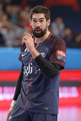 Handball, CL, Paris St. Germain - MKB Veszprem NIKOLA KARABATIC (PSG HANBALL) HANDBALL : PARIS SG Handball v VESZPREM - EHF CHAMPIONS LEAGUE Masculin - 12 11 2017 StephaneAllaman Panoramic 