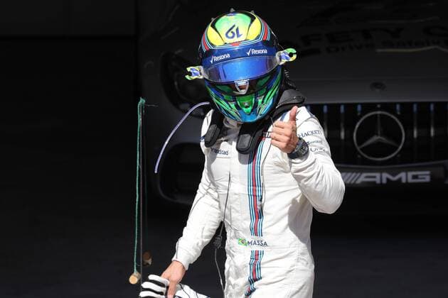 12.11.2017 - Race, Felipe Massa (BRA) Williams FW40 Brazilian Grand Prix, Sao Paulo, Interlagos 9 - 12 November 2017 12.11.2017 - Race, Felipe Massa (BRA) Williams FW40 