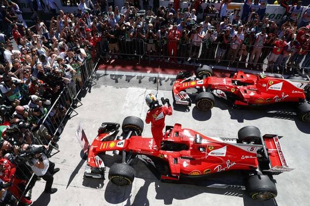 Motorsports: FIA Formula One World Championship WM Weltmeisterschaft 2017, Grand Prix of Brazil, 5 Sebastian Vettel (GER, Scuderia Ferrari), Sao Paulo Brazil