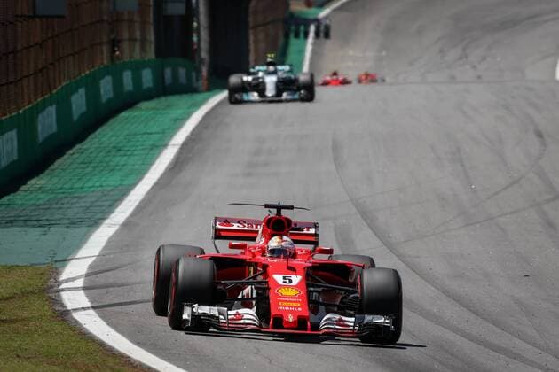 Themen der Woche - SPORT Motorsports: FIA Formula One World Championship WM Weltmeisterschaft 2017, Grand Prix of Brazil, 5 Sebastian Vettel (GER, Scuderia Ferrari), Sao Paulo Brazil