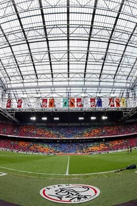 seizoen 2003 2004 , 21-03-2004 ajax - vitesse 5-0 . dicht dak van de amsterdam arena stadionfoto amsterdam arena