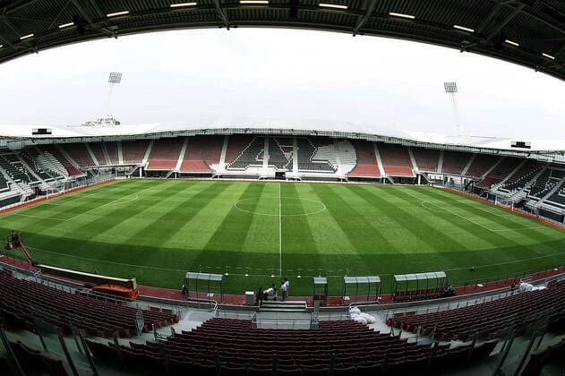 seizoen 2006 2007 , alkmaar 27-07-2006 dsb stadion persdag stadionfoto persdag az