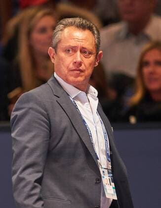 Alexander (Sascha) ZVEREV, GER Manager Patricio APEY Management Halbfigur , Aktion, Einzelbild, Portrait, Portraet, Einzelaktion NITTO ATP Tennis Herren FINALS, Saison Finale Tennis Herren International am 13.11.2017 im O2- Arena London, Grossbritannien.