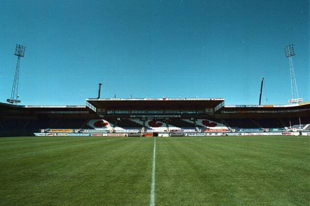 Voetbal , Historisch beeld , seizoen 1998-1999 , Stadion Fotos, Heerenveen, Abe Lenstra Stadion, 03-06-1997 Abe Lenstra Stadion