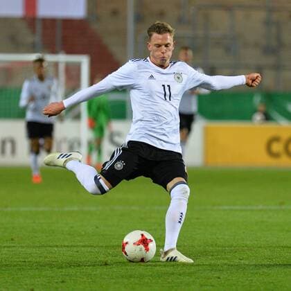 Robin Hack (Deutschland U20), Deutschland vs. England, Fussball, U20 Elite League, 14.11.2017, Zwickau Copyright: xEibner-Pressefoto BertxHarzerx EP_BHR