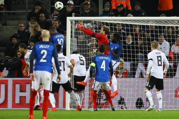 Parade Kevin Trapp (Deutschland Germany) - 14.11.2017: Deutschland vs. Frankreich, Rhein Energie Stadion Koeln