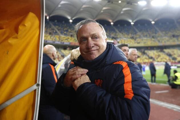 BOEKAREST , 14-11-2017 , Arena Nationala , oefeninterland , Roemenie - Nederland , Bondscoach Dick Advocaat na afloop Roemenie - Nederland  x1810646x
