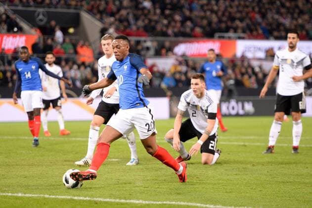 20 ANTHONY MARTIAL (fra) FOOTBALL : Allemagne vs France - Match amical de preparation de la Coupe du Monde 2018 - 14 11 2017 AnthonyBIBARD FEP Panoramic 