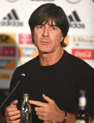 Länderspiel: Deutschland - Frankreich 14.11.2017 in Köln. Bundestrainer Joachim Löw (Deut.)) bei der Pressekonferenz nach dem Spiel.