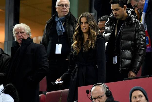 14.11.2017, xfux, Fussball Laenderspiel Freundschaftsspiel, Deutschland - Frankreich, emspor, v.l. Top-Model Model Izabel Goulart (Freundin von Kevin Trapp) Koeln
