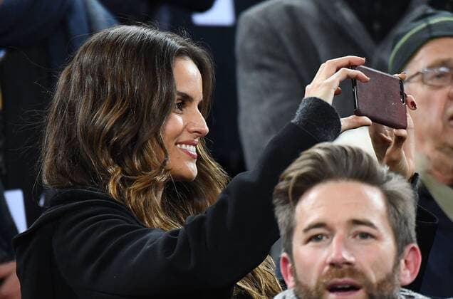 14.11.2017, xjhx, Fussball Laenderspiel Freundschaftsspiel, Deutschland - Frankreich, emspor, v.l. Top-Model Model Izabel Goulart (Freundin von Kevin Trapp) Koeln