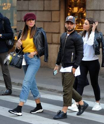 * NO WEB* Milan, Lorenzo Insigne and wife in the center after the defeat of Italy at the Worldcup 2018  Copyright: xMimmoxCarrierox xIPAx xMimmoxCarrieroxExclx