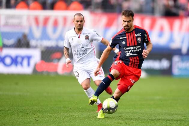 28 Damien DA SILVA (caen) FOOTBALL : Caen vs Nice - Ligue 1 Conforama - 19 11 2017 AnthonyBIBARD FEP Panoramic 