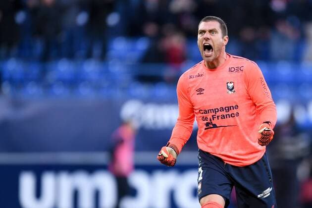 01 REMY VERCOUTRE (caen) - JOIE FOOTBALL : Caen vs Nice - Ligue 1 Conforama - 19 11 2017 AnthonyBIBARD FEP Panoramic 