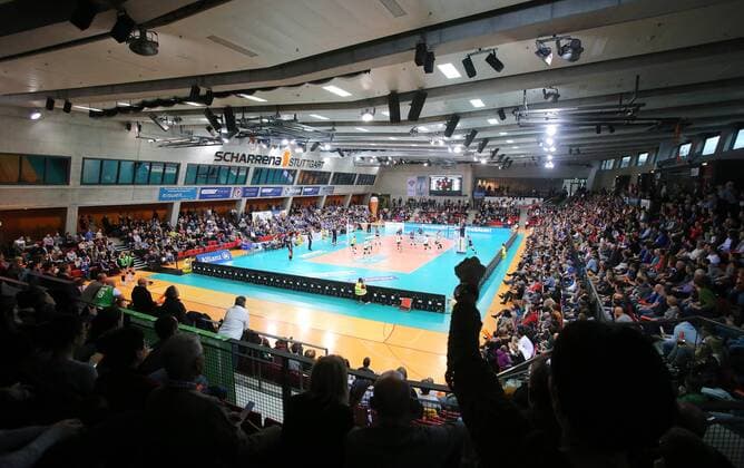 BAU 19.11.2017 Stuttart Volleyball Allianz MTV Stuttgart vs. USC Münster, Feature Übersicht