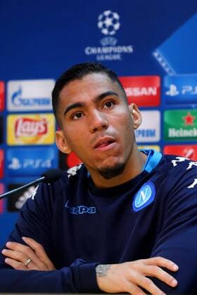 Marques Loureiro Allan Napoli Conferenza stampa e allenamento, press conference PK Pressekonferenz and training Castel Volturno 20-11-2017 Football Calcio UEFA Champions League 2017 2018 Napoli - Shakhtar Donetsk Group F Foto Cesare Purini Insidefoto cesarexpurini