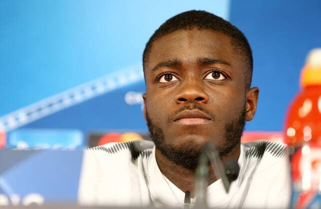 RB Leipzig - PK Fussball Champions League Monaco, 20.11.2017, Stade Louis II, Fussball, UEFA Champions League, Gruppe G, 5. Spieltag, Pressekonferenz am Vortag des Spiels AS Monaco vs. RB Leipzig , Im Bild: Dayot Upamecano (Spieler RB Leipzig) ,