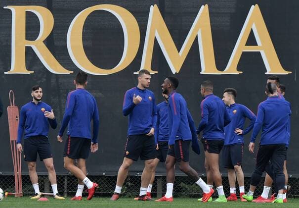 Roma 21-11-2017 Centro Sportivo Trigoria AS Roma Champions League training 2017 2018 Foto Andrea Staccioli Insidefoto andreaxstaccioli