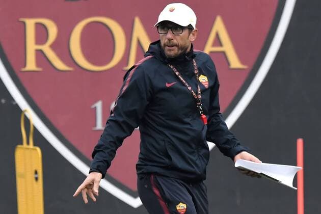 AS Roma coach Eusebio Di Francesco Roma 21-11-2017 Centro Sportivo Trigoria AS Roma Champions League training 2017 2018 Foto Andrea Staccioli Insidefoto andreaxstaccioli