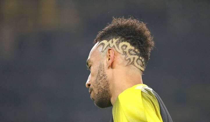 21.11.2017, Fussball UEFA Champions League 2017 2018, Gruppenphase, 5.Spieltag, Borussia Dortmund - Tottenham Hotspur, im Signal-Iduna-Park Dortmund. Pierre-Emerick Aubameyang (Dortmund)