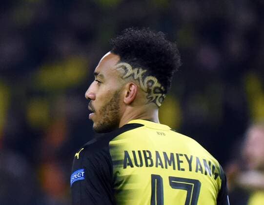 Bilder des Tages - SPORT 21.11.2017, xhbx, Fussball Champions League, Borussia Dortmund - Tottenham Hotspur, emspor, v.l. Pierre-Emerick Aubameyang (Borussia Dortmund) Dortmund