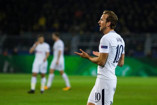 GER, UEFA CL, Borussia Dortmund (GER) vs Tottenham Hotspur (ENG) 21.11.2017, Signal Iduna Park, Dortmund, GER, UEFA CL, Borussia Dortmund (GER) vs Tottenham Hotspur (ENG), im Bild picture shows enttäuschter Harry Kane (Tottenham 10),