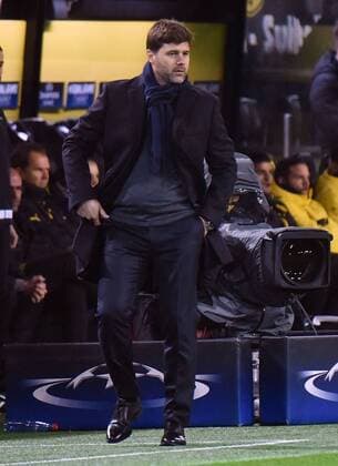 21.11.2017, xhbx, Fussball Champions League, Borussia Dortmund - Tottenham Hotspur, emspor, v.l. Trainer Mauricio Pochettino (Tottenham Hotspur) Dortmund