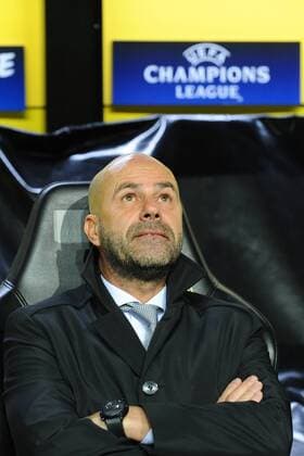 Dortmund, Deutschland 26.09.2017, UEFA Champions League - 2017 18 Season, Gruppenphase - Gruppe H - 5. Spieltag, BV Borussia Dortmund - Tottenham Hotspur, Trainer Peter Bosz (BVB) ( DeFodi521