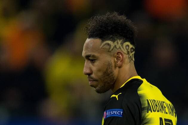 Dortmund, Deutschland 26.09.2017, UEFA Champions League - 2017 18 Season, Gruppenphase - Gruppe H - 5. Spieltag, BV Borussia Dortmund - Tottenham Hotspur, Auba, Pierre-Emerick Aubameyang (BVB) mit neuer frisur ( DeFodi001