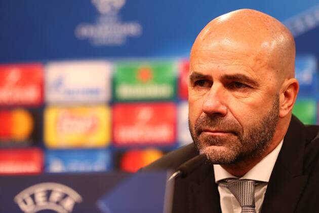 Dienstag 21.11.2017, Saison 2017 2018, UEFA Champions League, 5. Spieltag im Dortmunder Signal Iduna Park, BVB 09 Borussia Dortmund - Tottenham Hotspur, Peter Bosz (Trainer, BVB) auf der anschliessenden Pressekonferenz