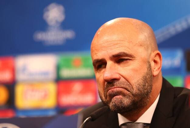 Dienstag 21.11.2017, Saison 2017 2018, UEFA Champions League, 5. Spieltag im Dortmunder Signal Iduna Park, BVB 09 Borussia Dortmund - Tottenham Hotspur, Peter Bosz (Trainer, BVB) auf der anschliessenden Pressekonferenz