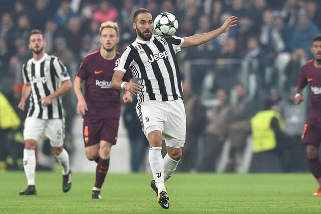 Gonzalo Higuain Juventus Torino 22-11-2017 Allianz Stadium Champions League 2017 2018 Group D Juventus - Barcelona Foto Andrea Staccioli Insidefoto andreaxstaccioli