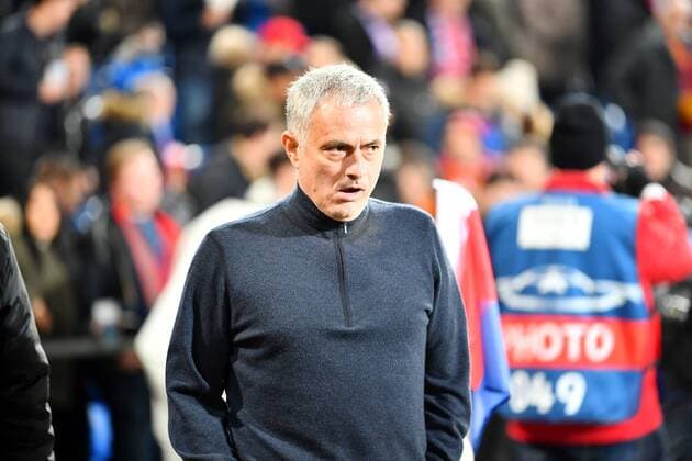 22.11.2017 Basel Stadion St.Jakob Park Fussball Herren Champions League FC Basel - Manchester United ManU 1:0 Bild zeigt Trainer Jose Mourinho (Manchester) Aktion