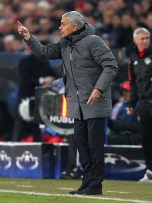 FC Basel v Manchester United ManU UEFA Champions League Jose Murinho of Manchester United during the UEFA Champions League match at St. Jakob-Park, Basel Content Not Available For UK Newspapers Copyright: xYannisxHalasx FIL-10987-0049