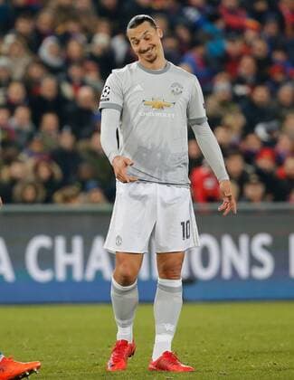 22.11.2017 St Jakob Park Basel , SCHWEIZ , Saison 2017 2018 Herren Fussball UEFA Champions League Gruppenphase FC Basel - Manchester United ManU Zlatan Ibrahimovic (Manchester)
